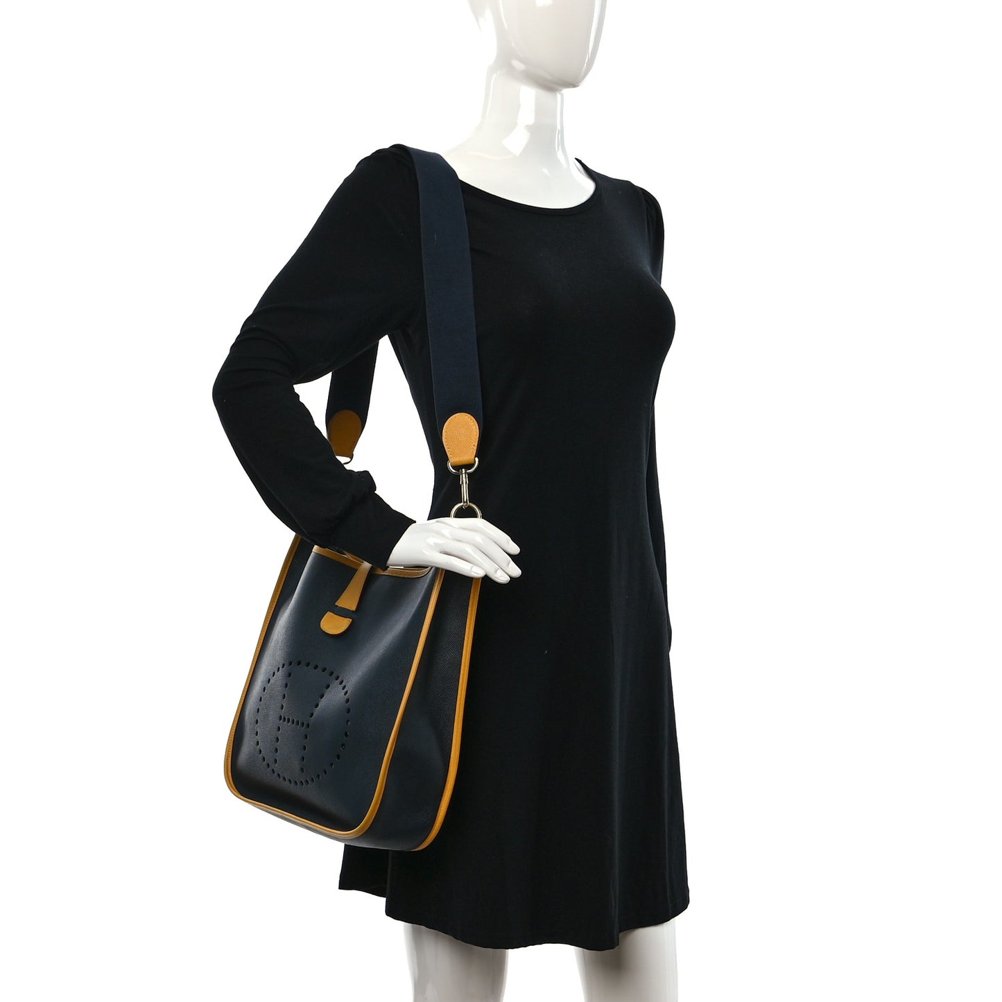 Courchevel Evelyne GM Bleu Marine Jaune