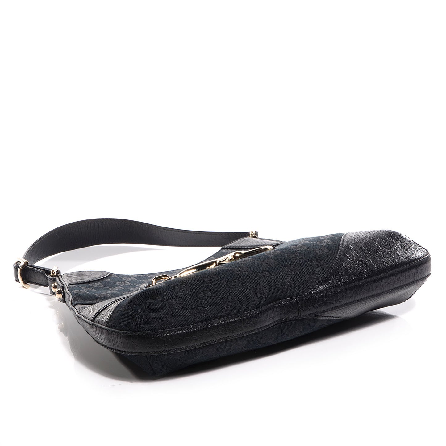 Monogram Web Hasler Hobo Black