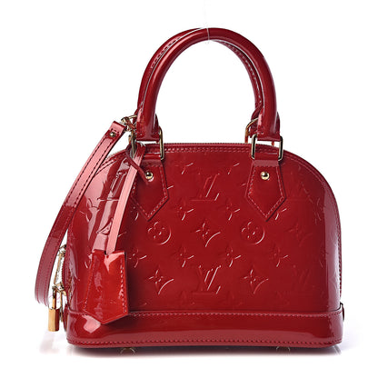 Louis Vuitton Vernis Alma BB Pomme D'Amour 1 of 9