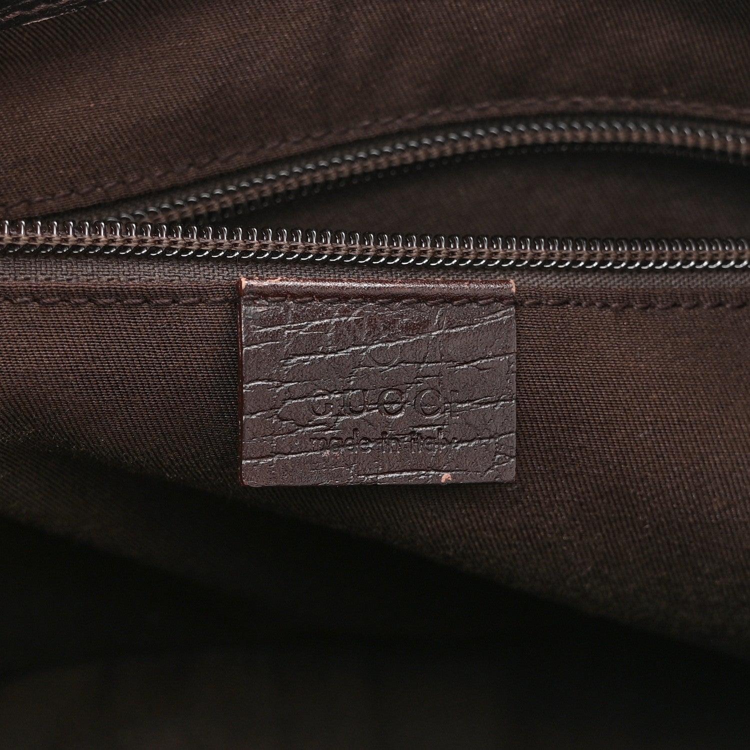 Gucci GG Plus Monogram Small Tote Dark Brown 6 of 10