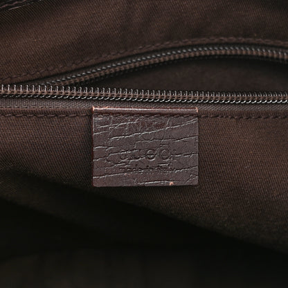 Gucci GG Plus Monogram Small Tote Dark Brown 6 of 10