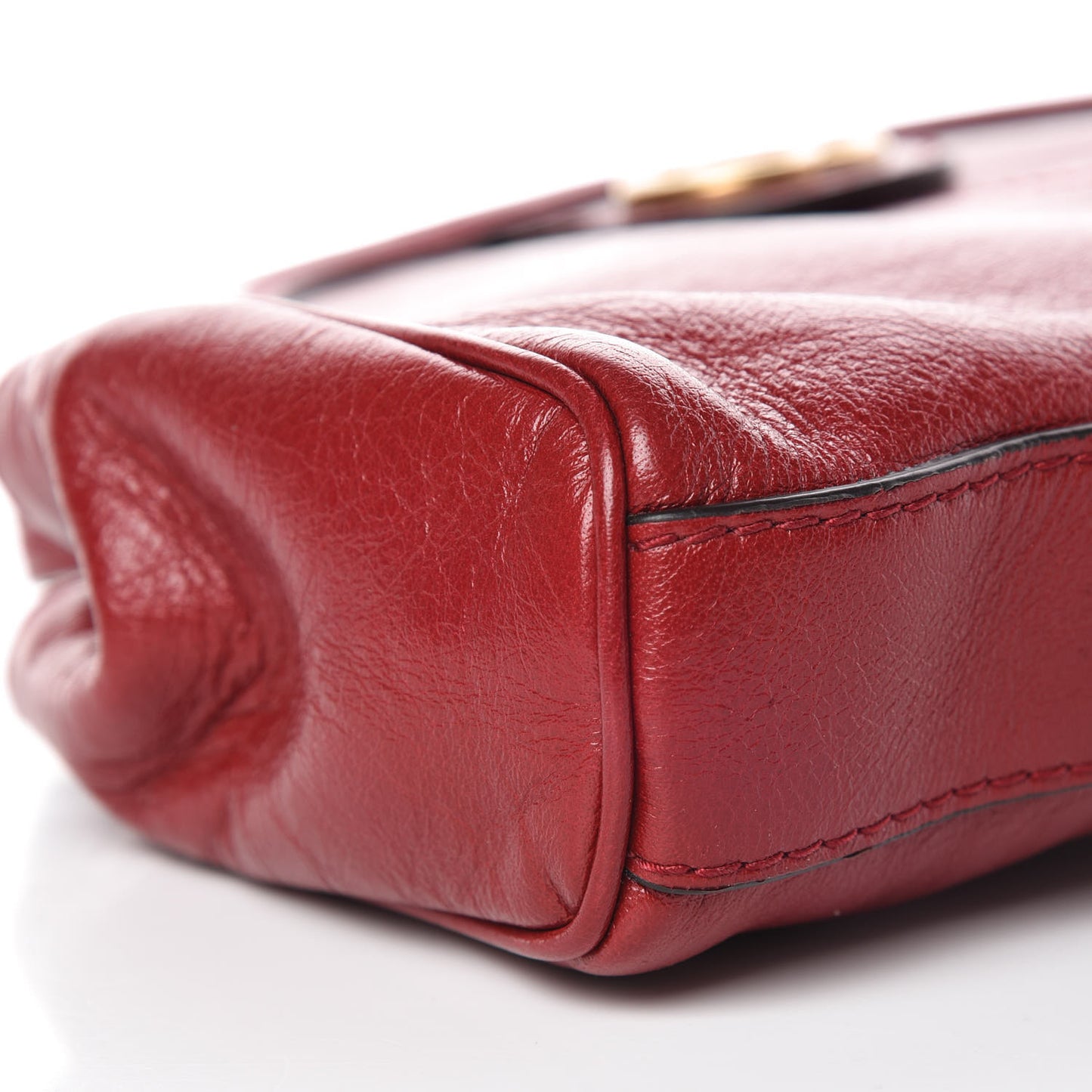 Piuma Lux Calfskin Small Re(Belle) Crossbody Bag Romantic Cerise