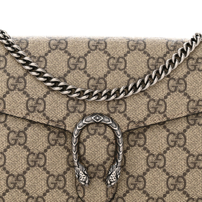 Gucci GG Supreme Monogram Mini Dionysus Chain Wallet Beige Taupe 8 of 16