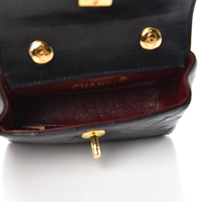 Chanel Lambskin Quilted Extra Mini Flap Black 5 of 10