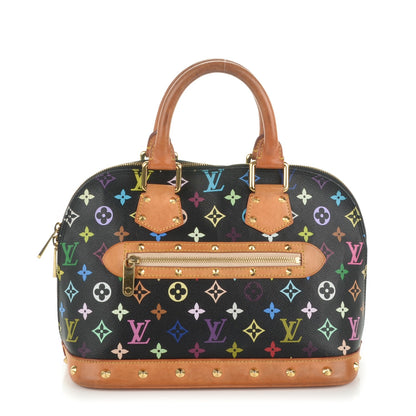 Louis Vuitton Monogram Multicolor Alma Black 1 of 7