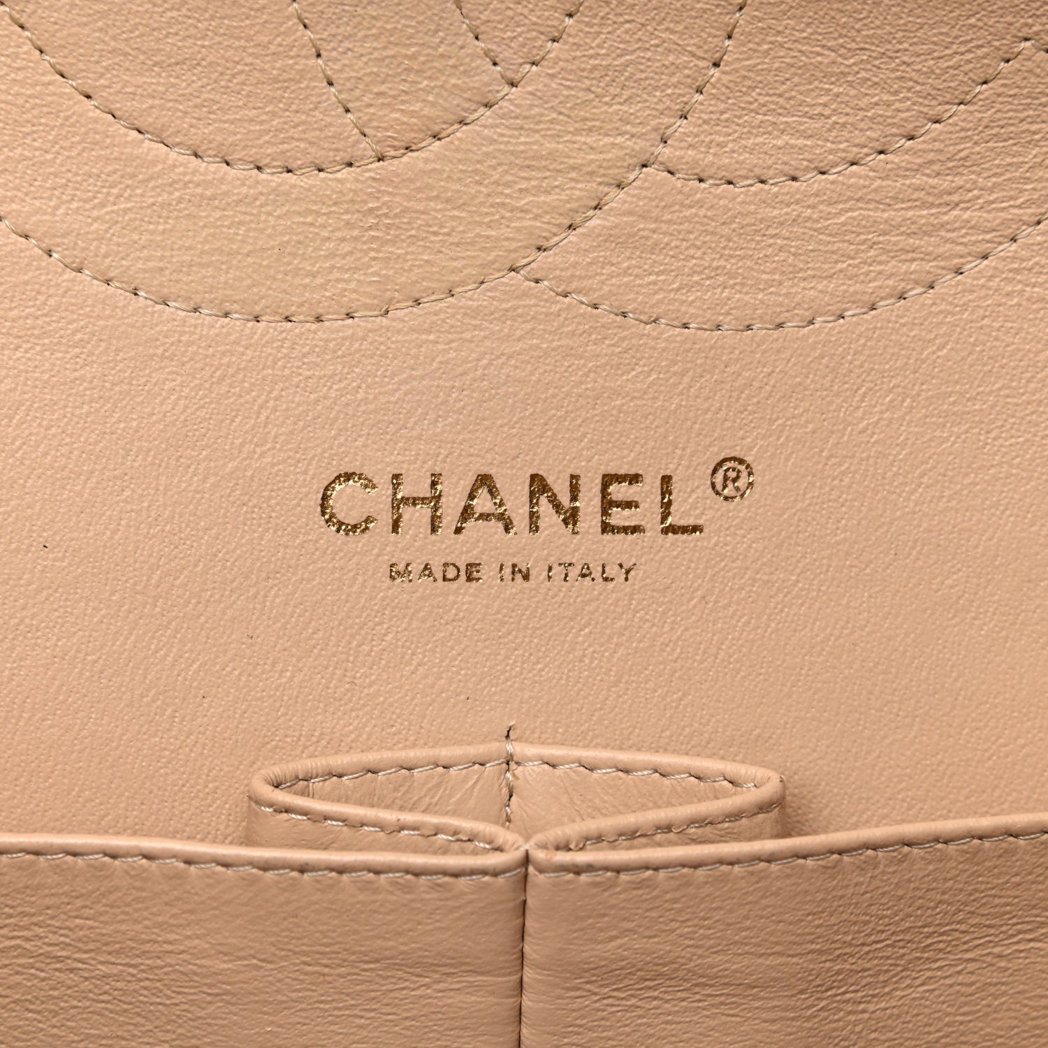 Chanel Caviar Quilted Jumbo Double Flap Beige Clair 6 of 17