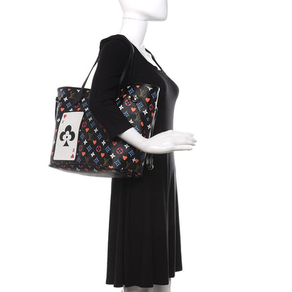 Louis Vuitton Game On Neverfull MM Black 2 of 14