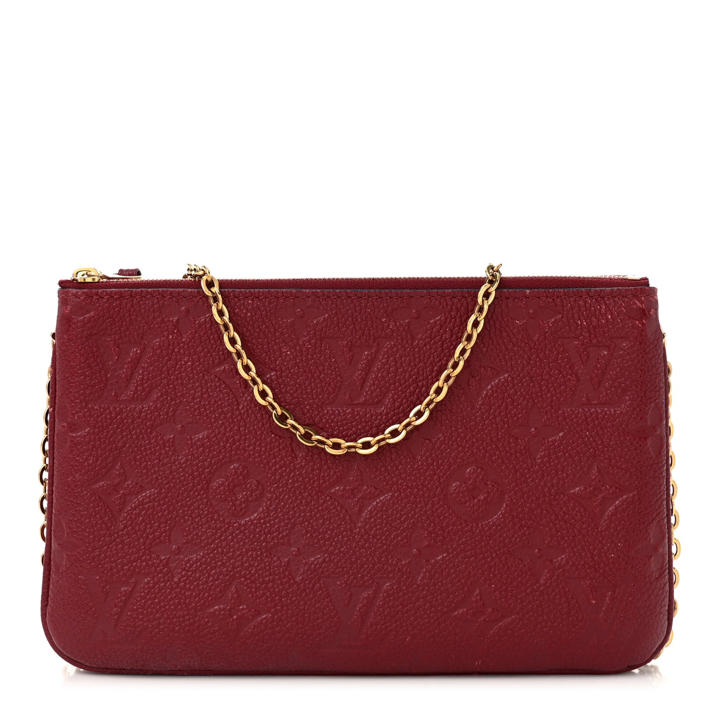 Empreinte Double Zip Pochette Cherry Berry
