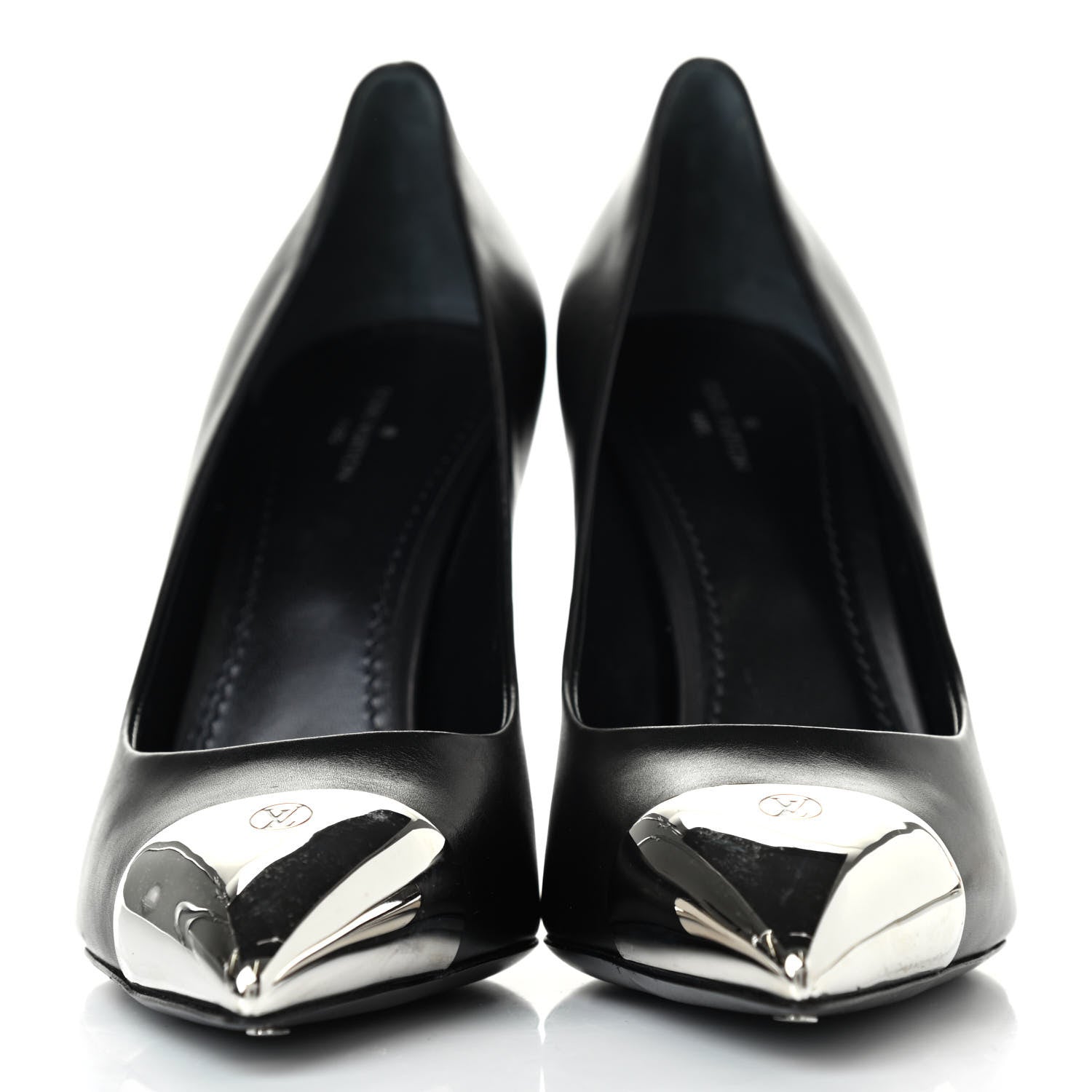 Louis Vuitton Calfskin Urban Twist Pumps 40 Black 2 of 4