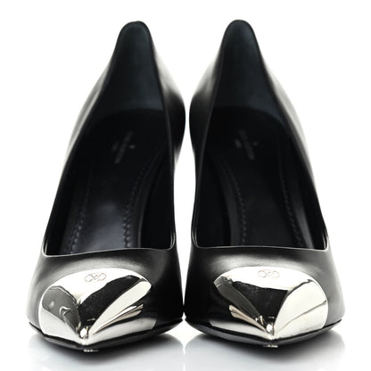 Louis Vuitton Calfskin Urban Twist Pumps 40 Black 2 of 4