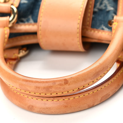 Louis Vuitton Monogram Denim Pleaty Blue 10 of 10
