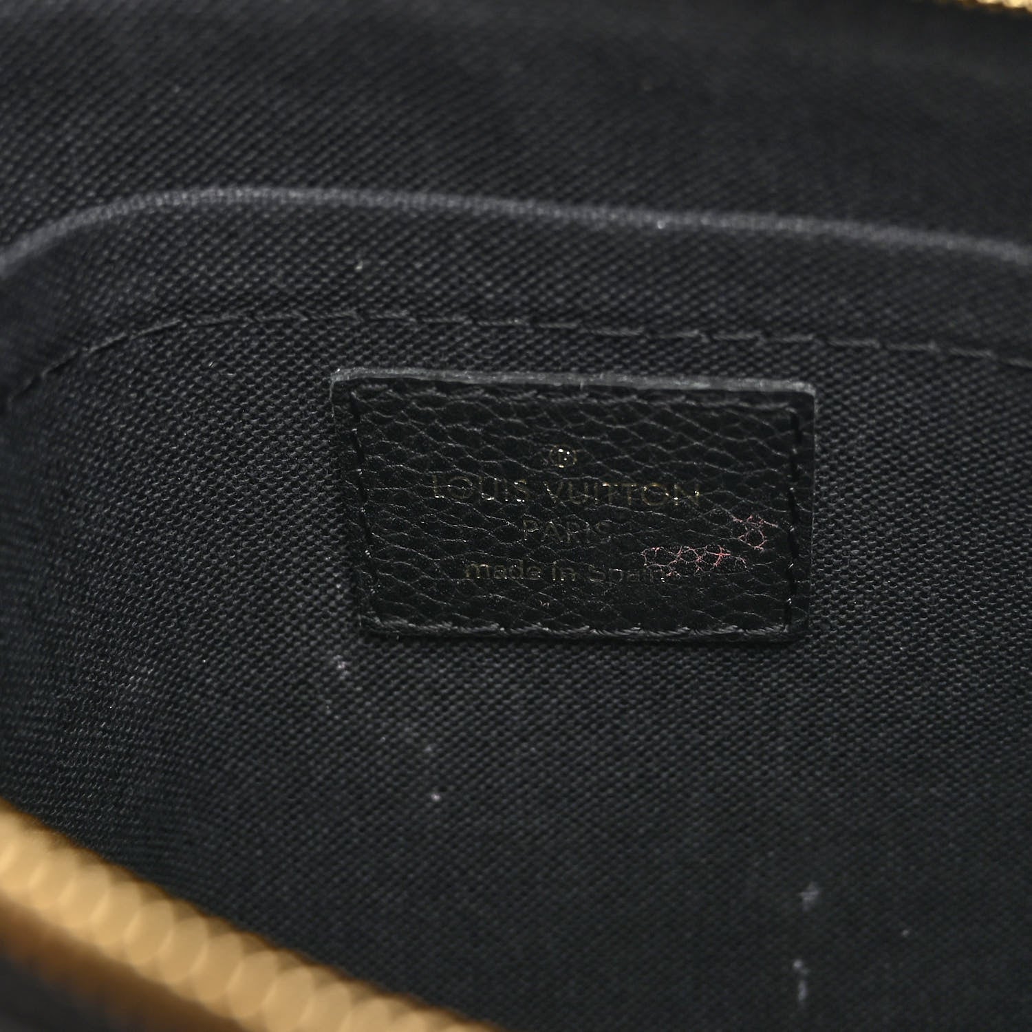 Louis Vuitton Monogram Pallas Clutch Black 6 of 9