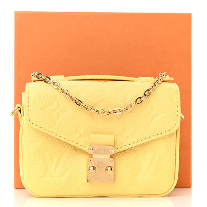 Louis Vuitton Empreinte Micro Metis Jaune 10 of 10