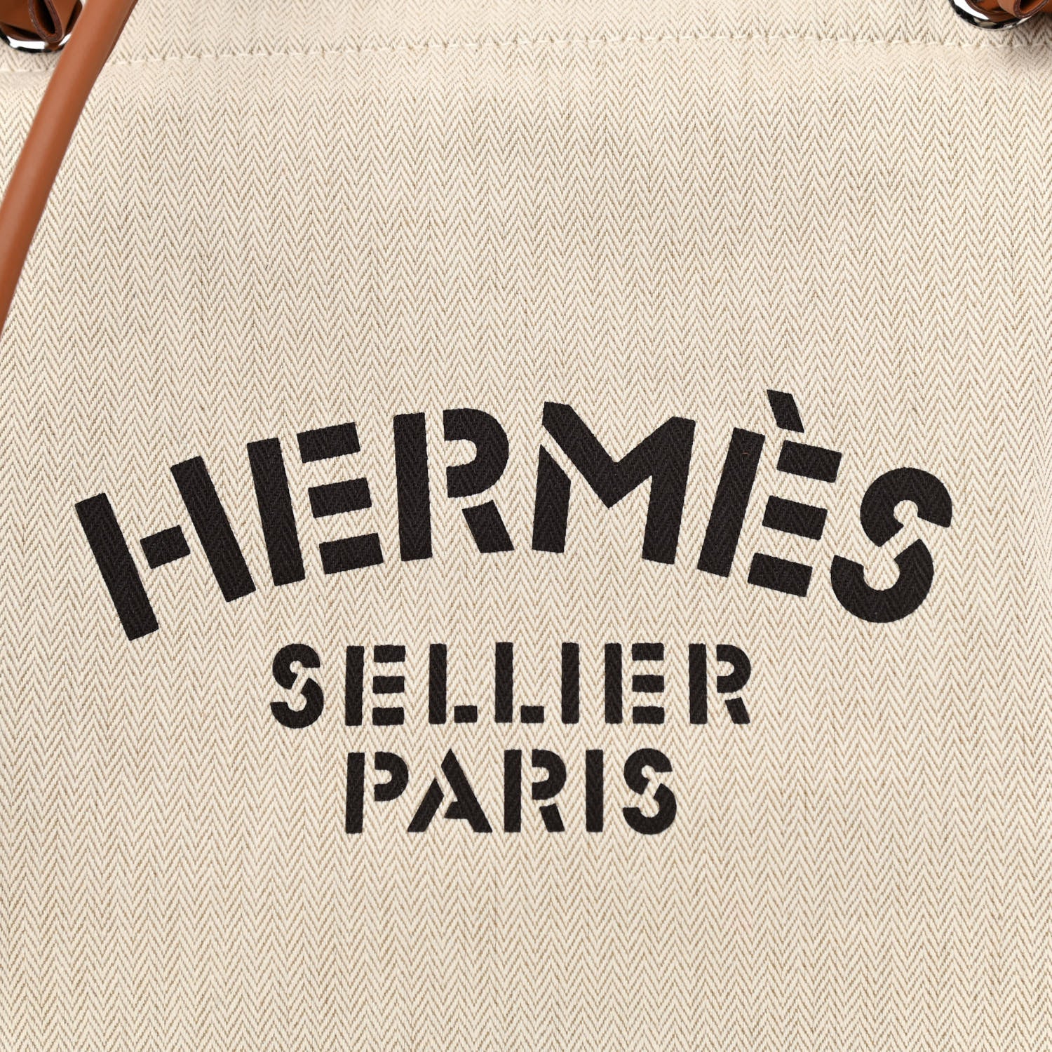 Hermes Canvas Swift Aline Grooming Bag Gold 8 of 11