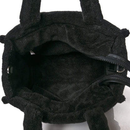 Marc Jacobs Polyester Mini Terry Tote Bag Black Nickel 5 of 9