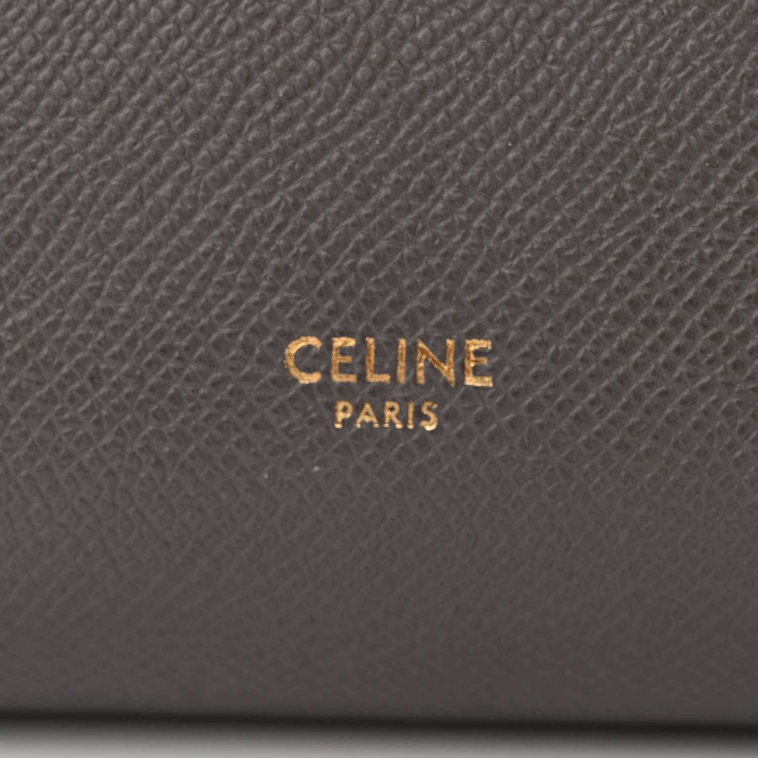 Celine Grained Calfskin Micro Belt Bag Grey 7 of 10