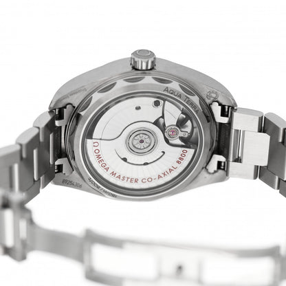 Omega Stainless Steel Diamond Mother of Pearl 34mm Seamaster Aqua Terra Co-Axial Master Chronometer Automatic Watch 220.10.34.20.55.001 4 of 4
