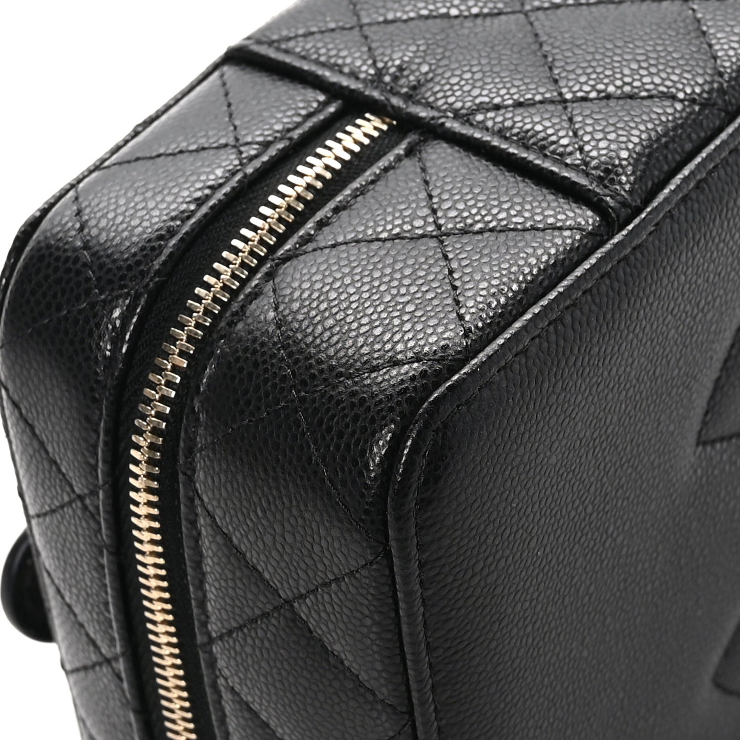 Caviar Large Jewelry Box Black