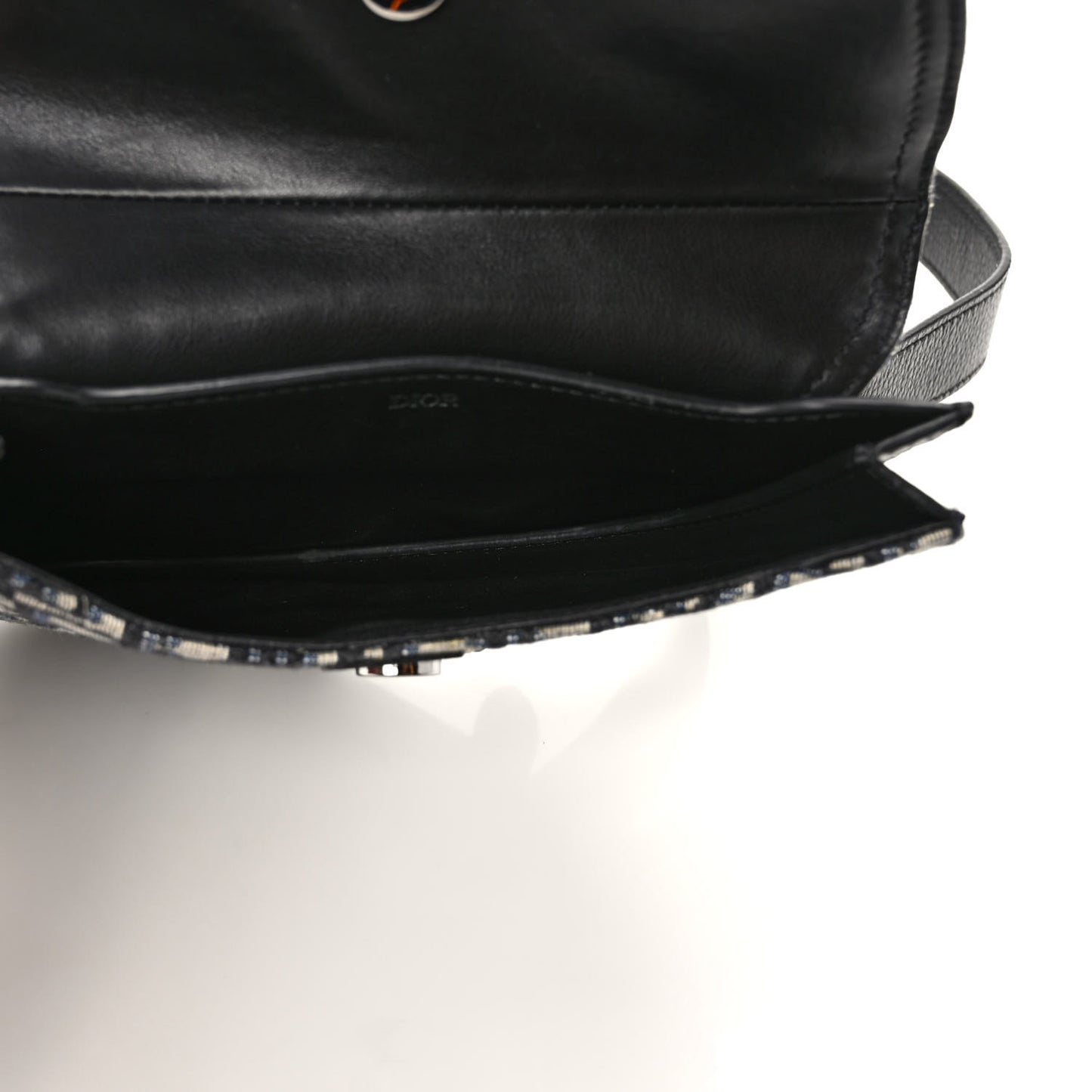 HOMME Oblique Saddle Belt Bag Blue