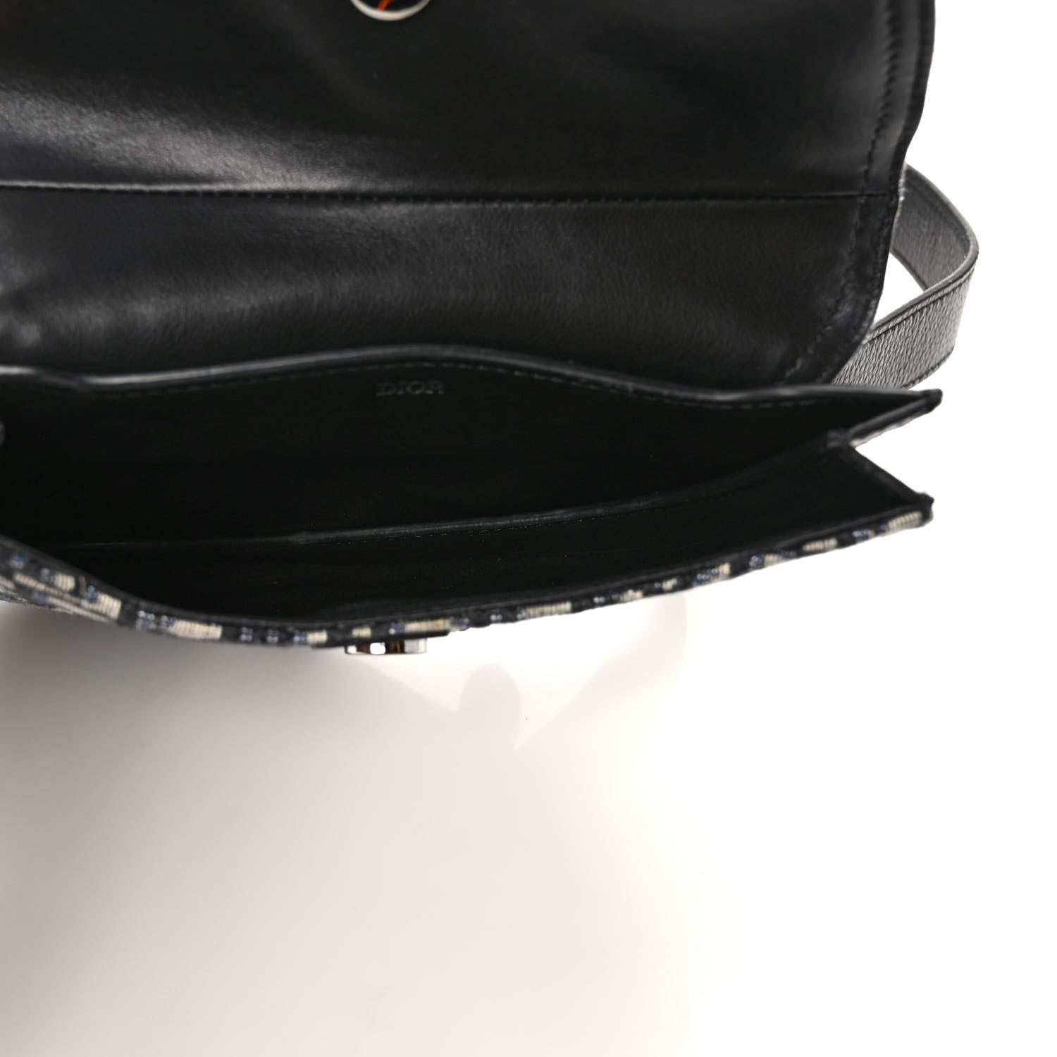 Christian Dior HOMME Oblique Saddle Belt Bag Blue 9 of 16