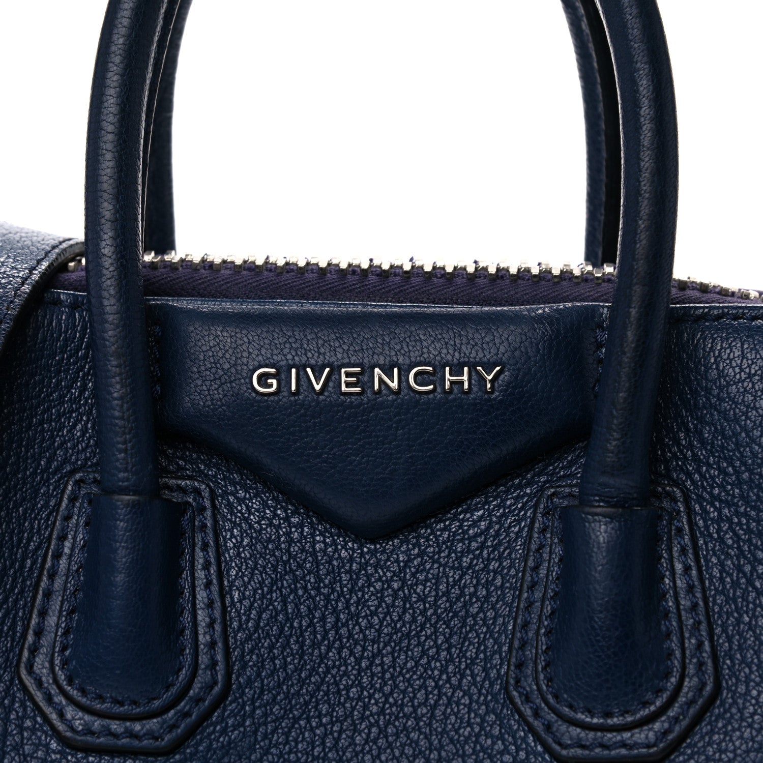 Givenchy Sugar Goatskin Mini Antigona Navy 7 of 22