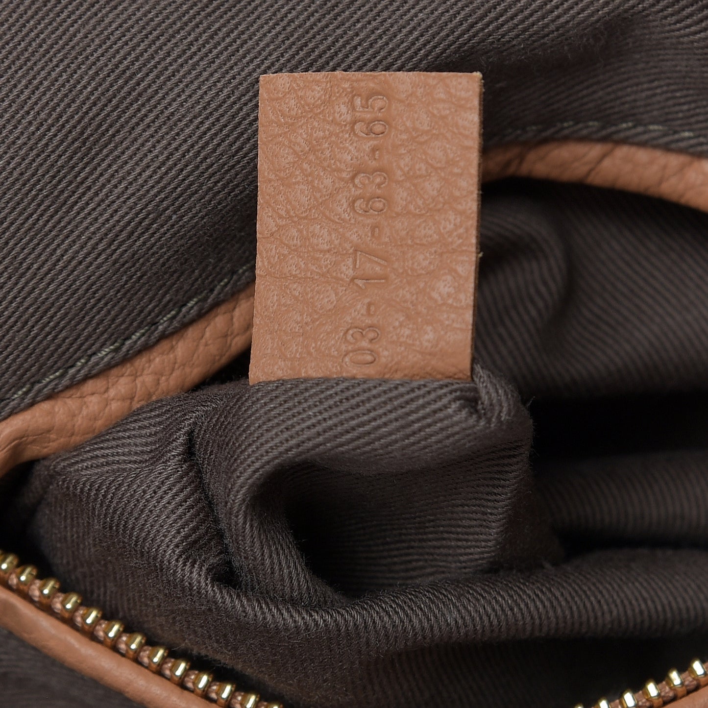 Calfskin Medium Marcie Satchel Tan