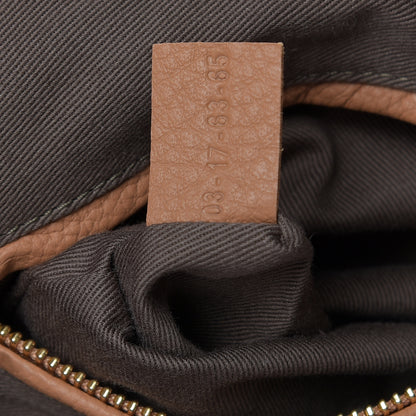 Chloe Calfskin Medium Marcie Satchel Tan 7 of 10