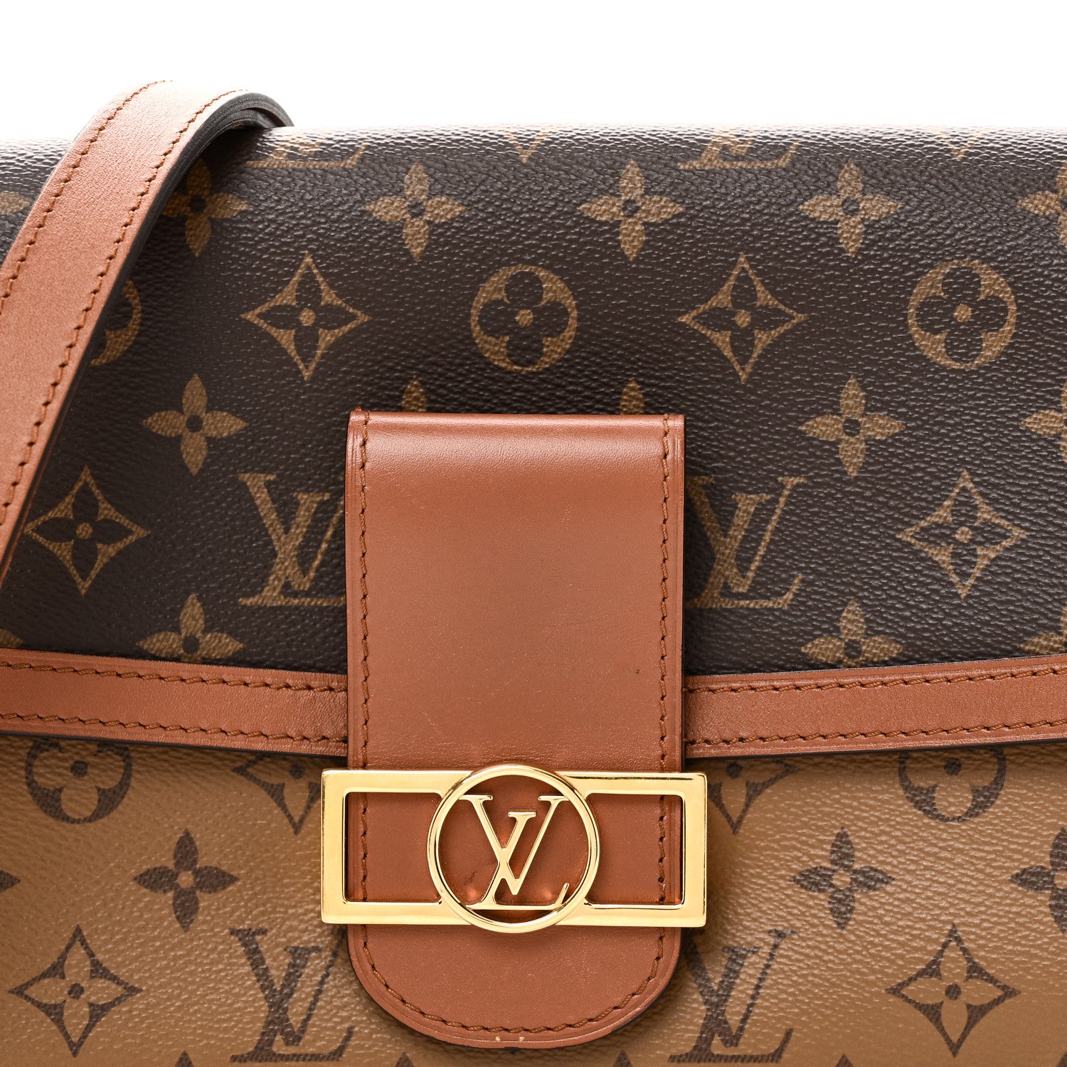 Louis Vuitton Reverse Monogram Dauphine MM 5 of 11