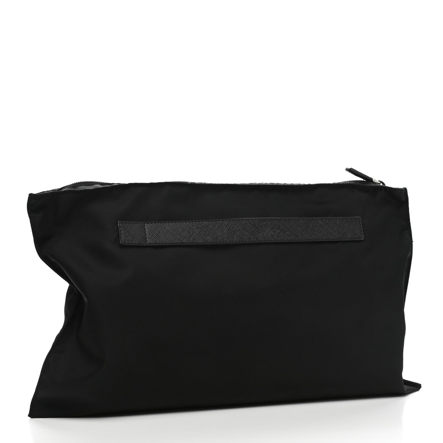 Nylon Cosmetic Pouch Black