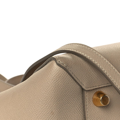 Celine Grained Calfskin Mini Belt Bag Light Taupe 10 of 14