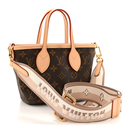 Louis Vuitton Monogram Neverfull BB Beige 3 of 10