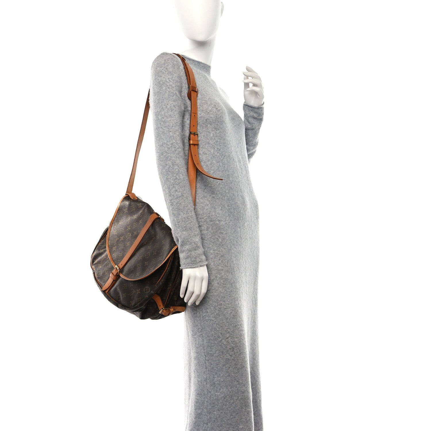 Louis Vuitton Monogram Saumur 35 2 of 11
