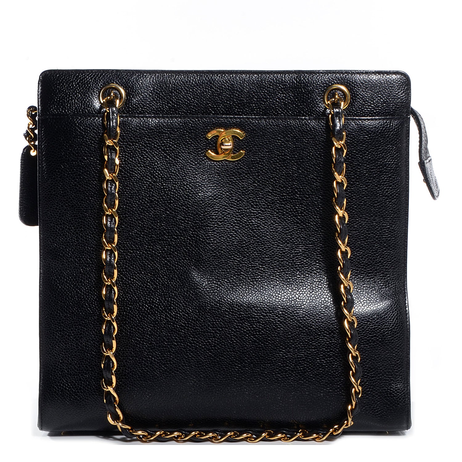 Chanel Caviar Shoulder Bag Black 1 of 7