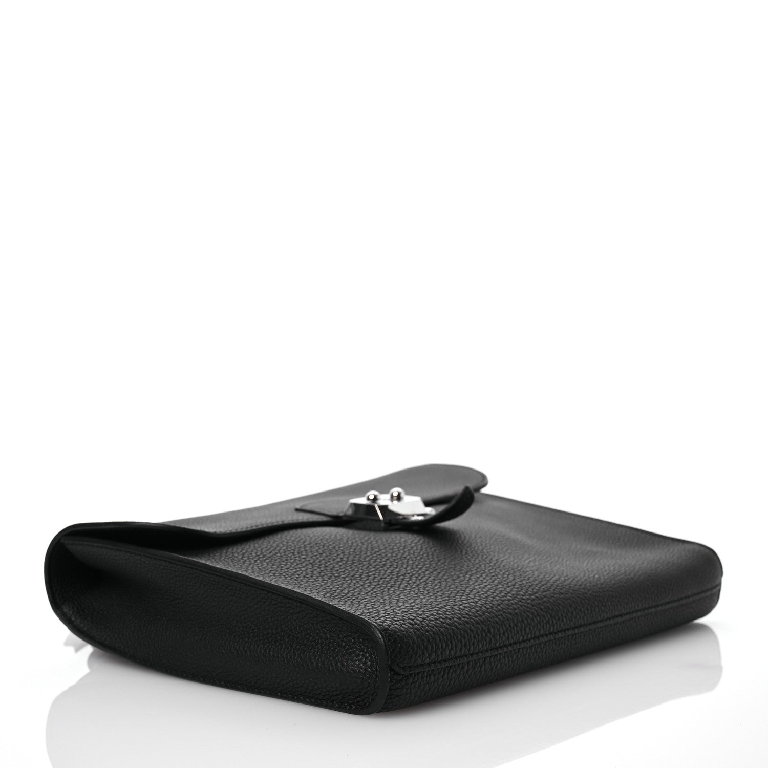 Hermes Togo Sac A Depeches 29 Messenger Bag Black 4 of 10