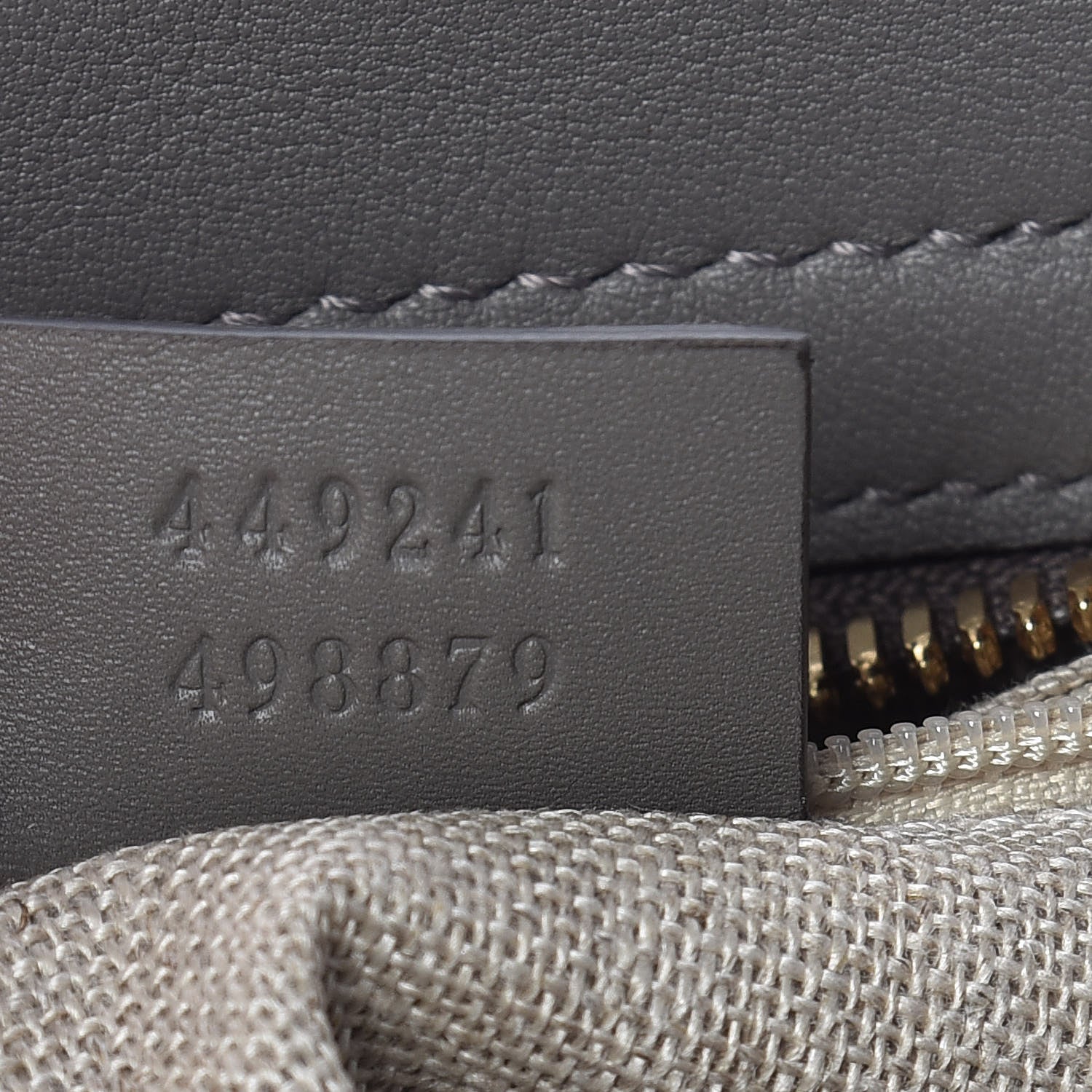 Gucci Microguccissima Small Bree Tote Graphite 7 of 12