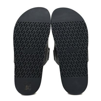 Hermes Calfskin Womens Chypre Sandals 39 Black 5 of 9