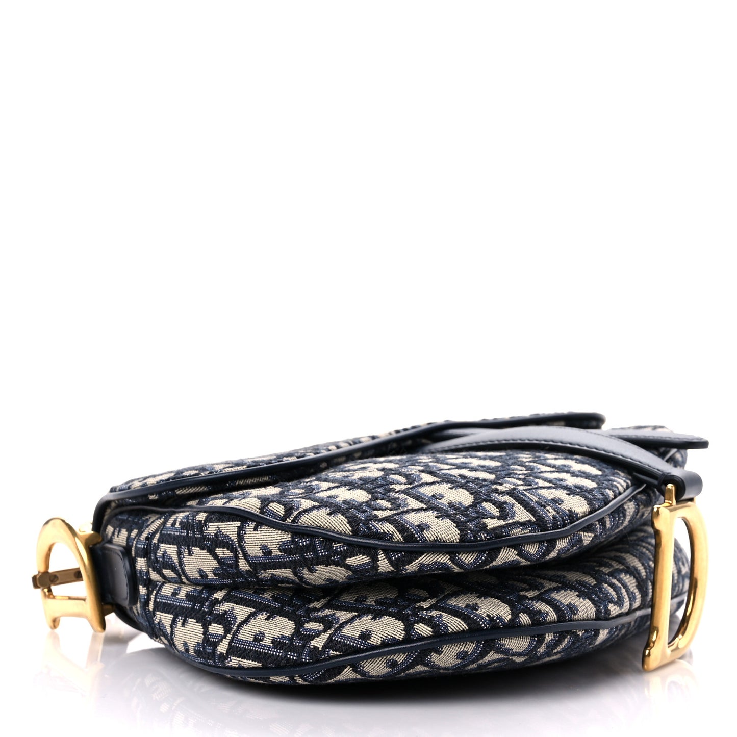 Oblique Saddle Bag Blue