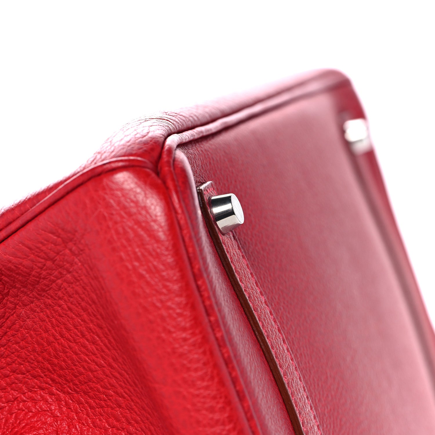 Hermes Buffle Skipper Birkin 35 Rouge Vif 9 of 43