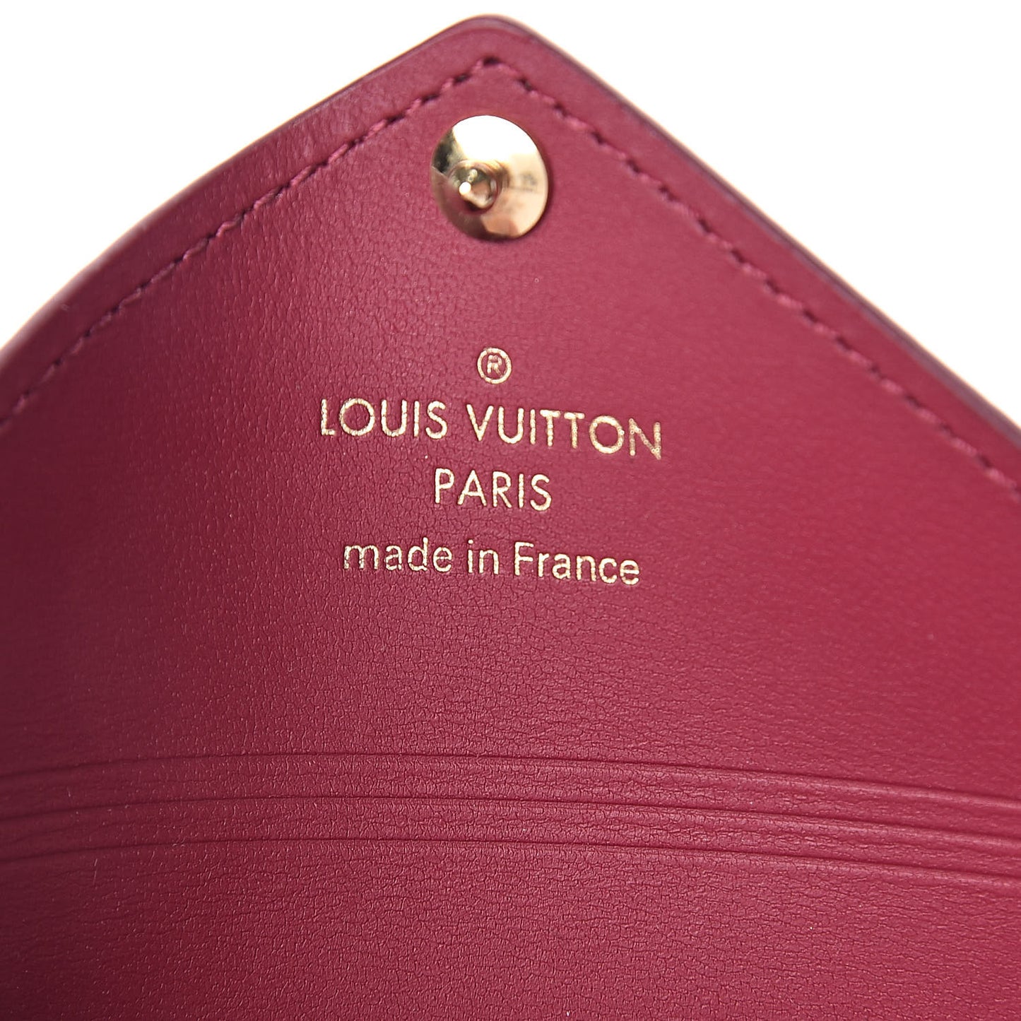 Monogram Small Kirigami Pochette Insert Fuchsia