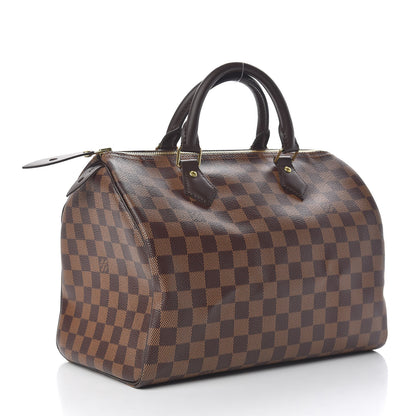 Louis Vuitton Damier Ebene Speedy 30 3 of 10