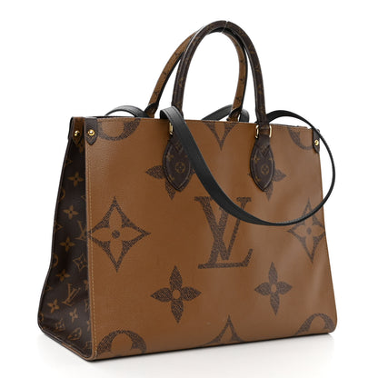 Louis Vuitton Reverse Monogram Giant Onthego MM 3 of 9