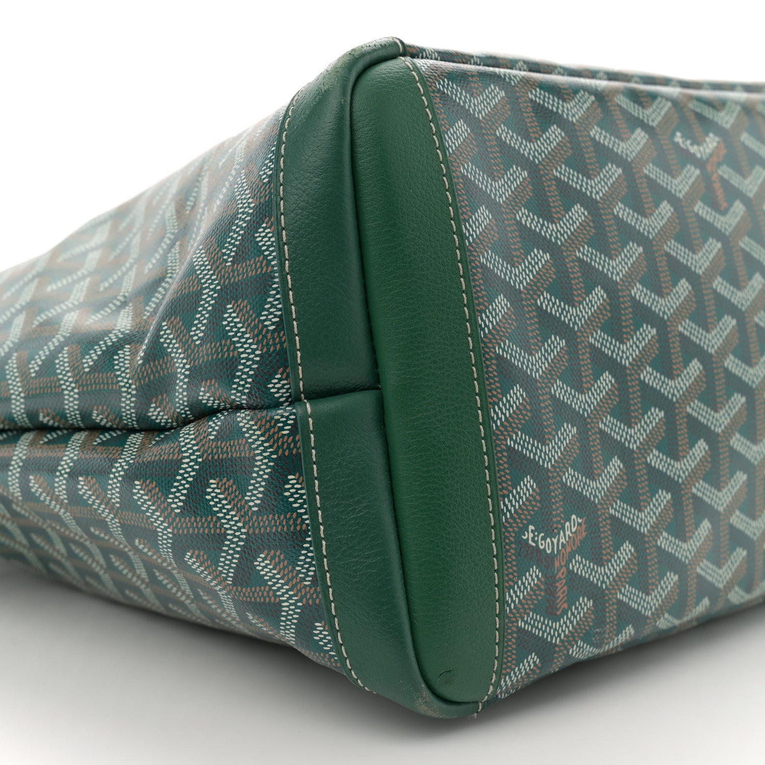Goyard Goyardine Artois MM Green 9 of 13