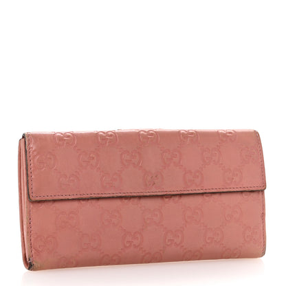 Gucci Guccissima Heart Continental Wallet Mauve 3 of 10