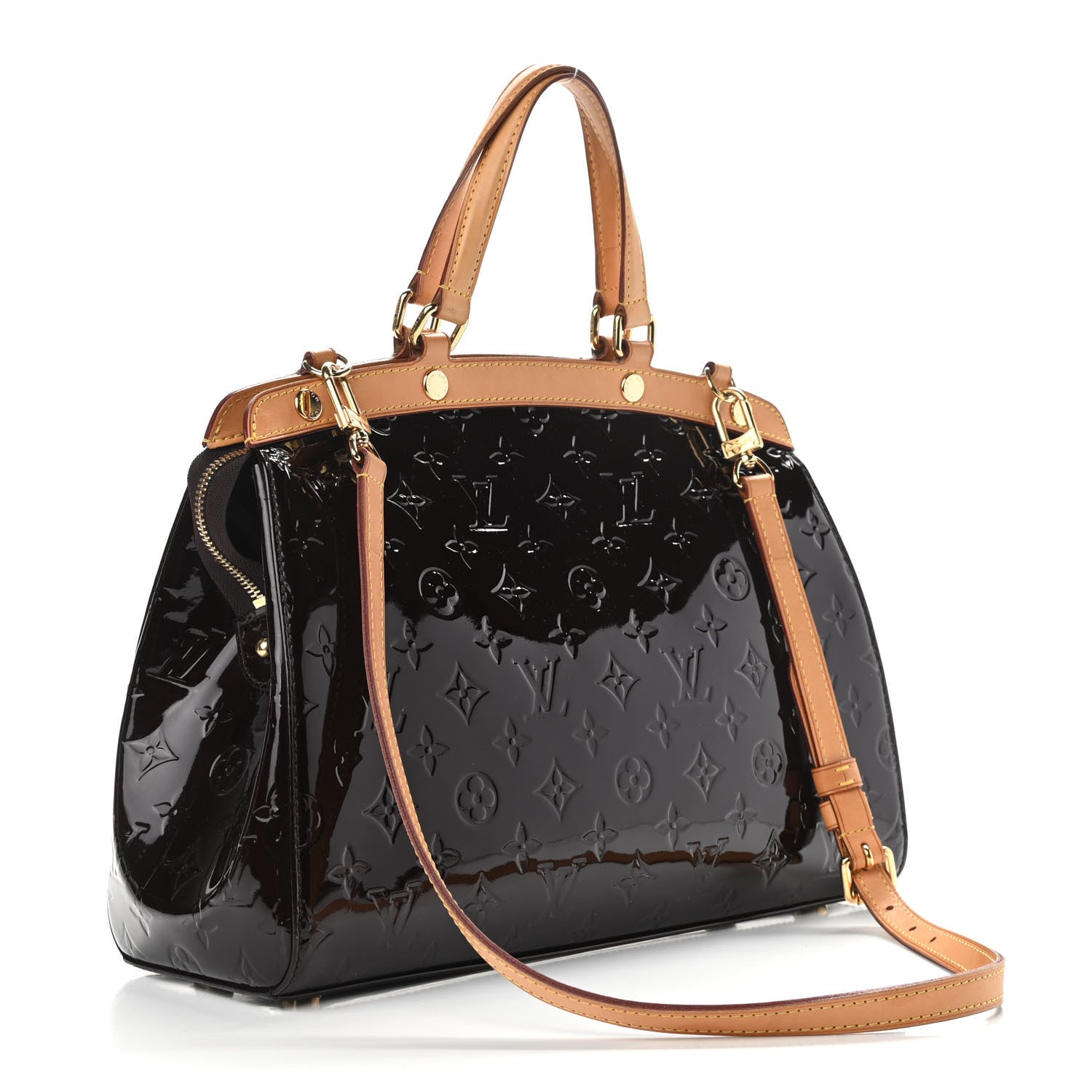 Louis Vuitton Vernis Brea MM Amarante 3 of 9