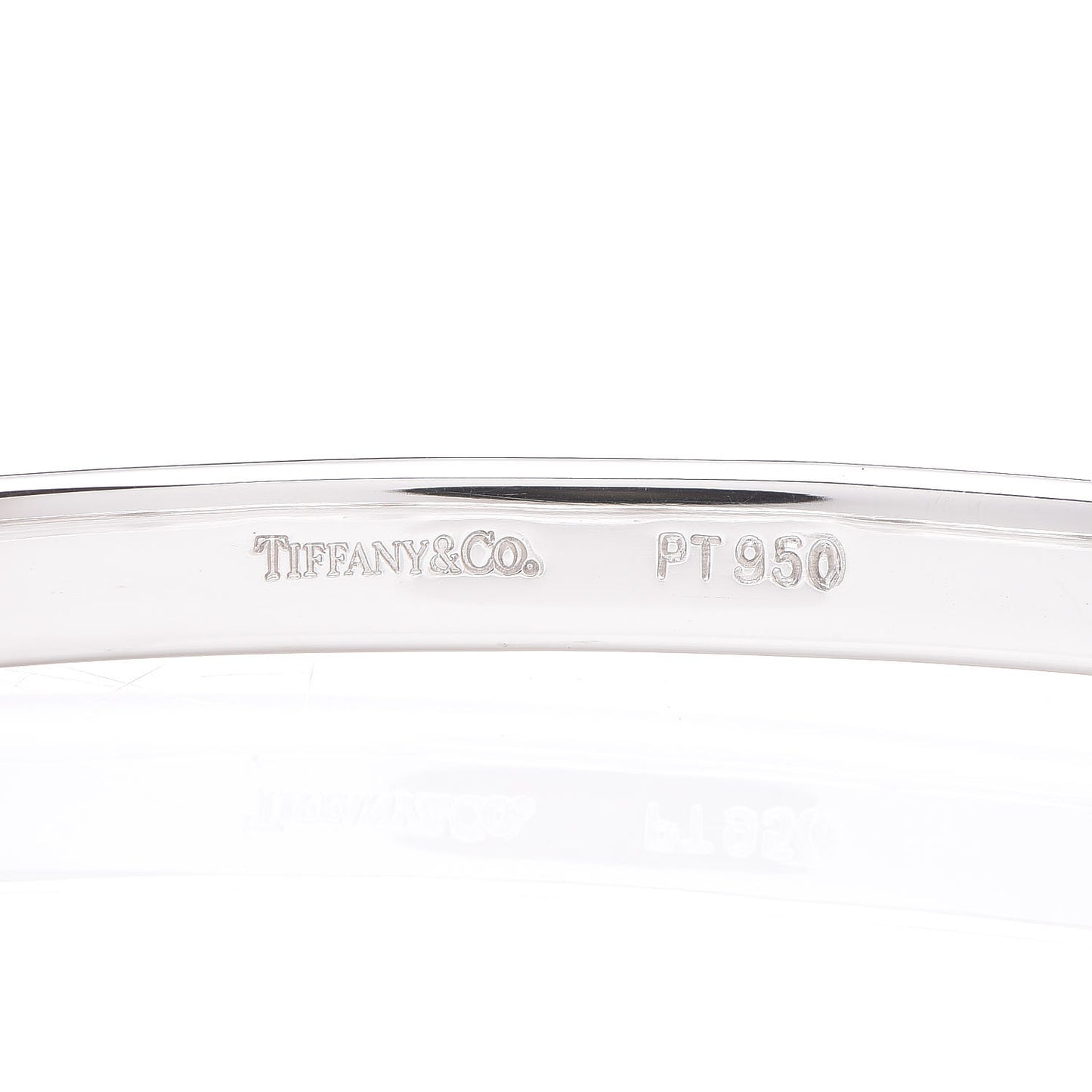 Platinum Diamond 4.5mm Etoile Bangle Bracelet