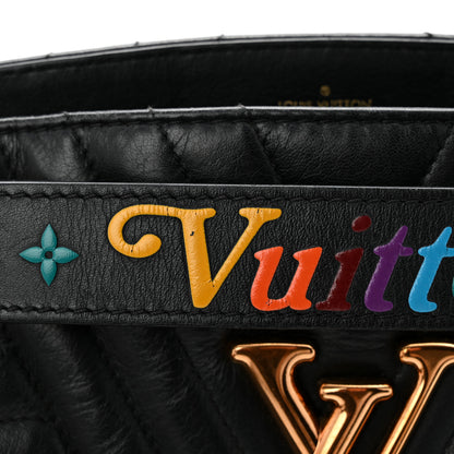 Louis Vuitton Calfskin New Wave Chain Tote Black 11 of 11