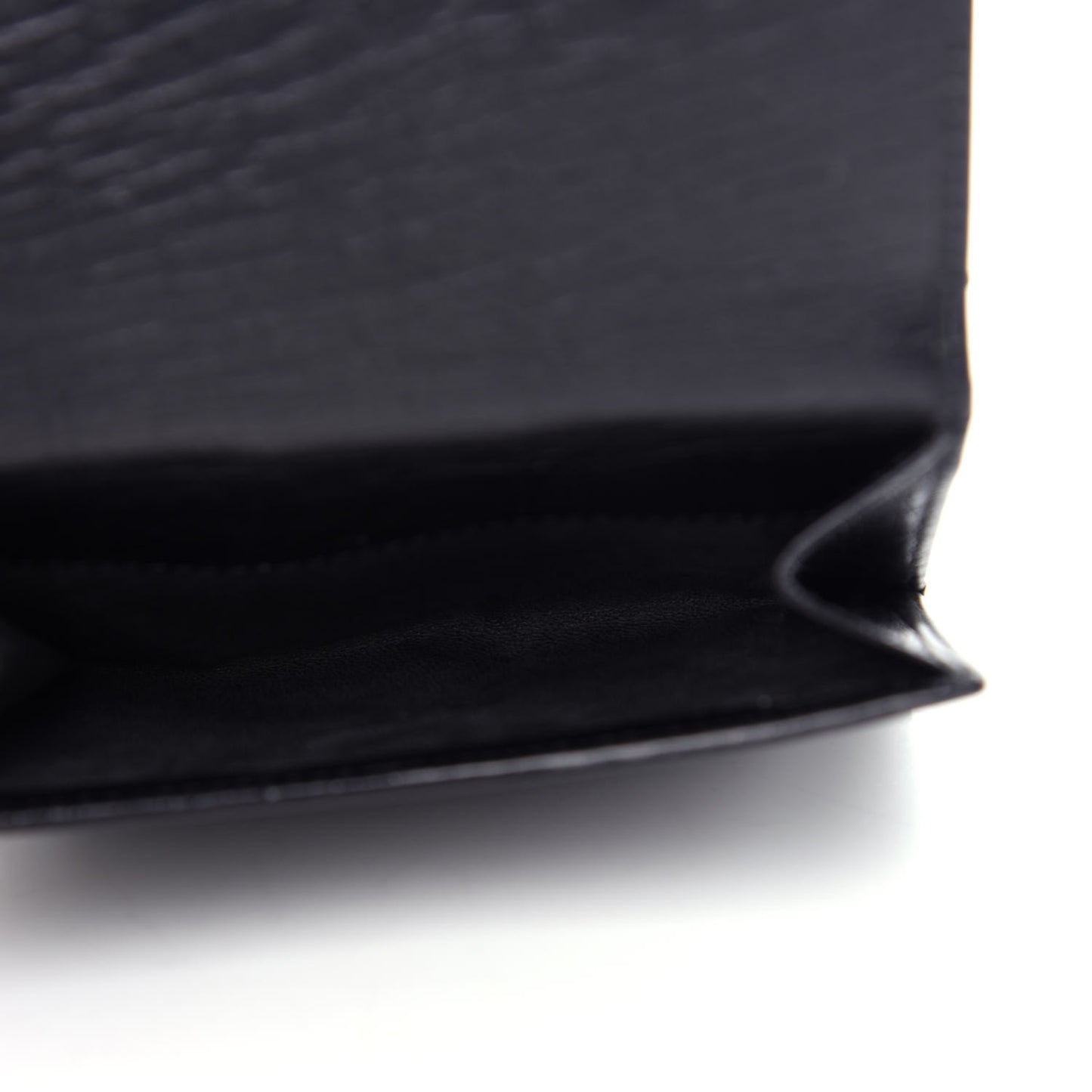 Monogram Bamboo Bar French Wallet Black