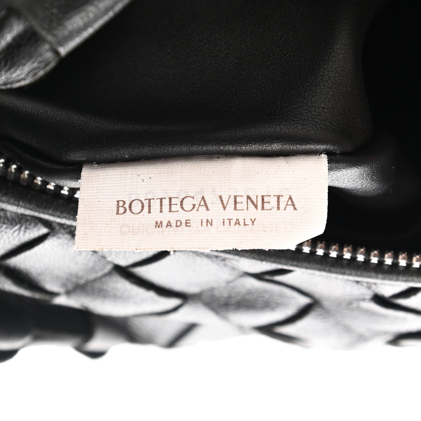 Nappa Intrecciato Mini Jodie Black