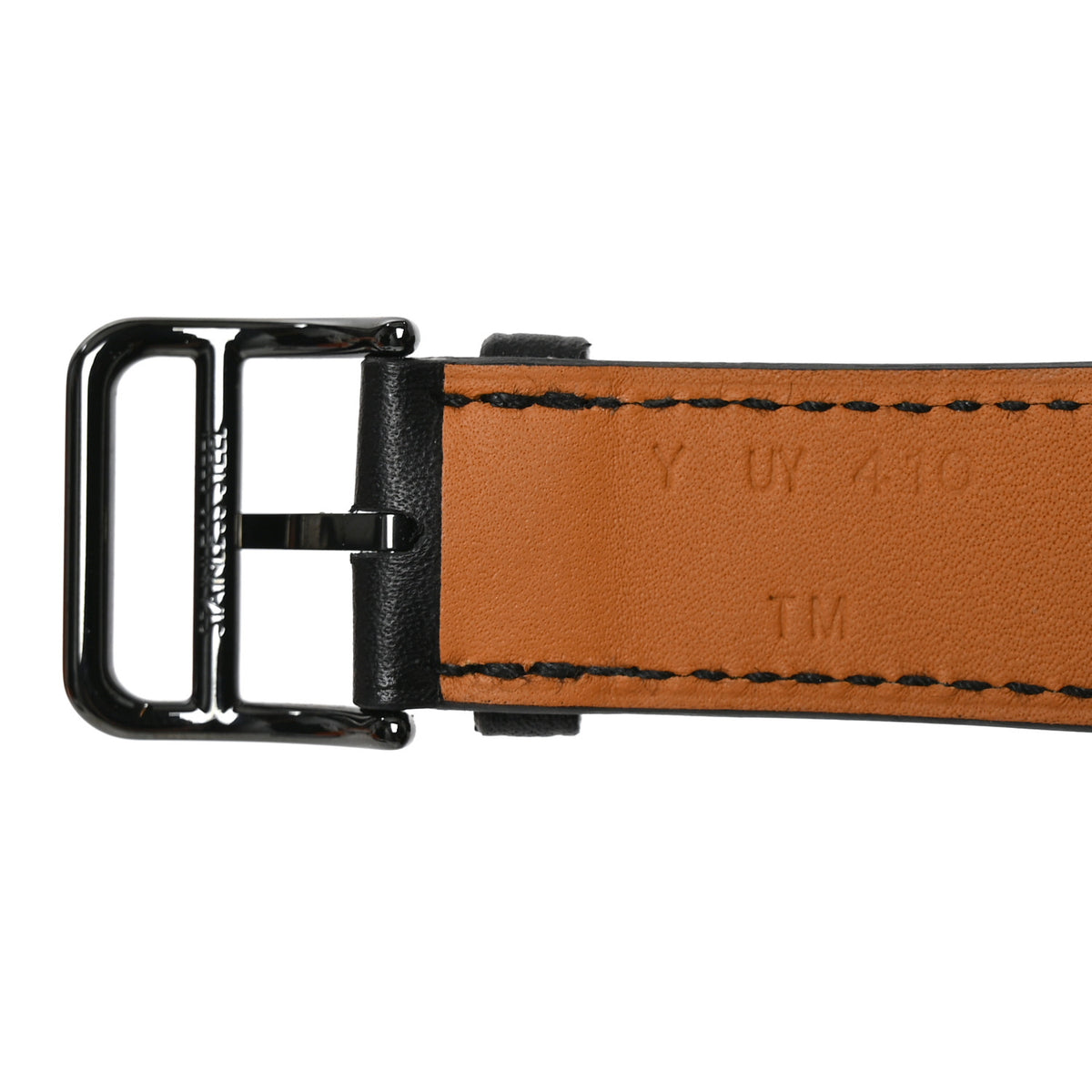 Hermes Swift 40mm Apple Watch Double Tour Band Black 6 of 7