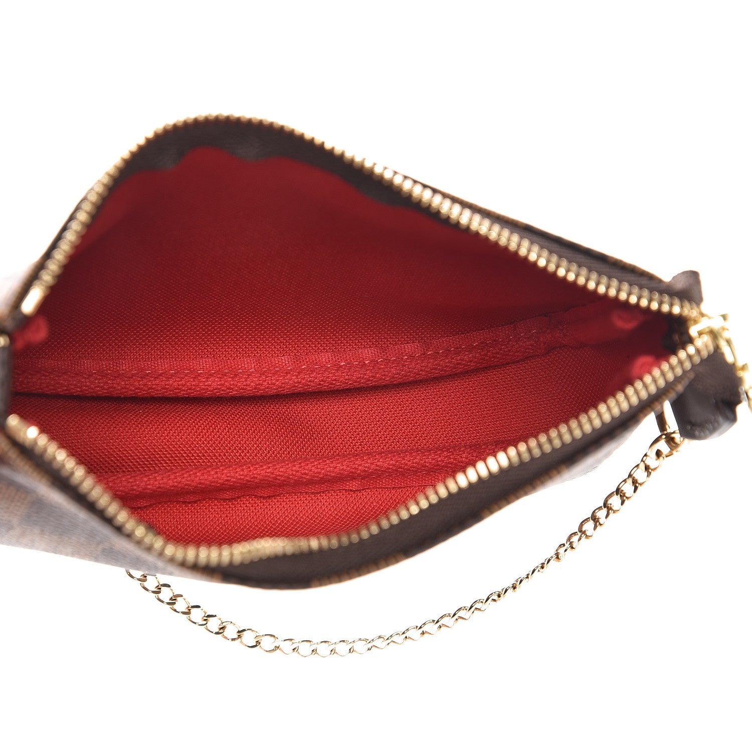 Louis Vuitton Damier Ebene Mini Pochette Accessories 5 of 8
